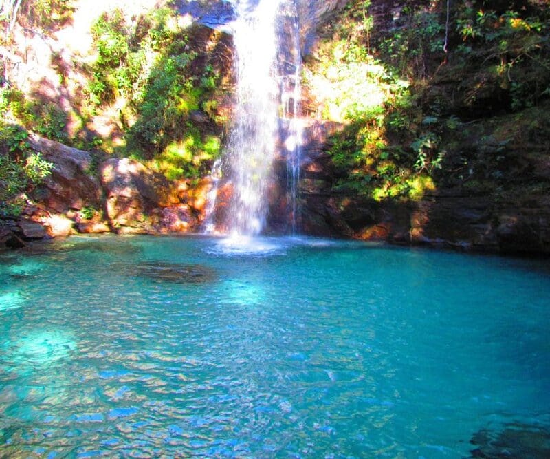 Cachoeira Santa Bárbara, em Cavalcante, Goiás (Foto TripAdvisor)
