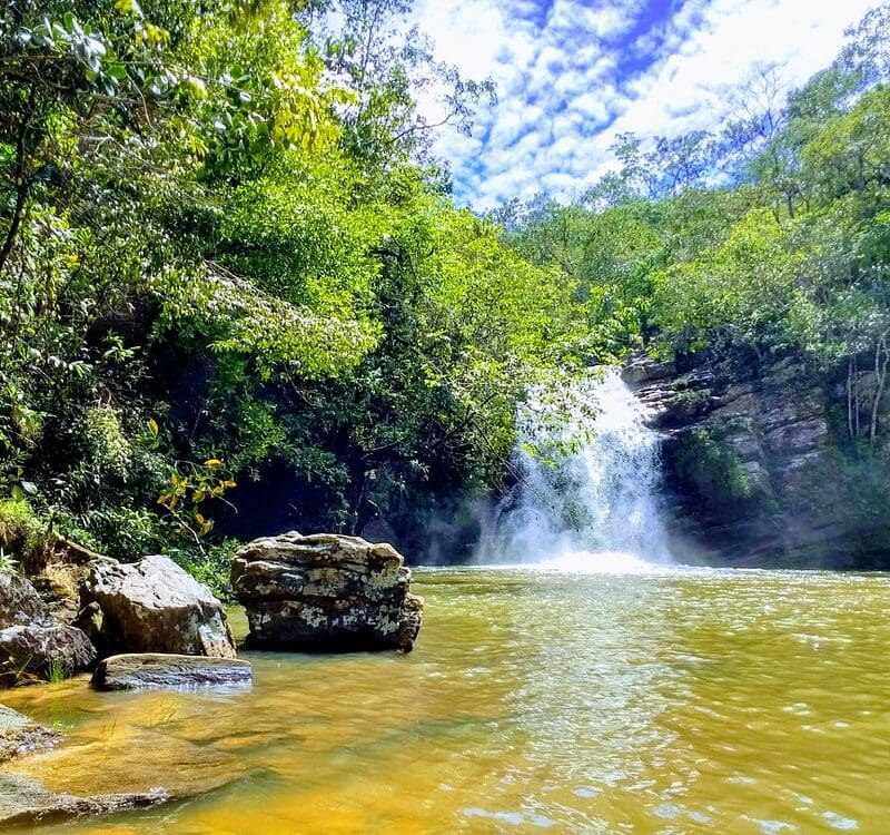 Cachoeira Santa Maria, em Pirenópolis, Goiás (Foto TripAdvisor)