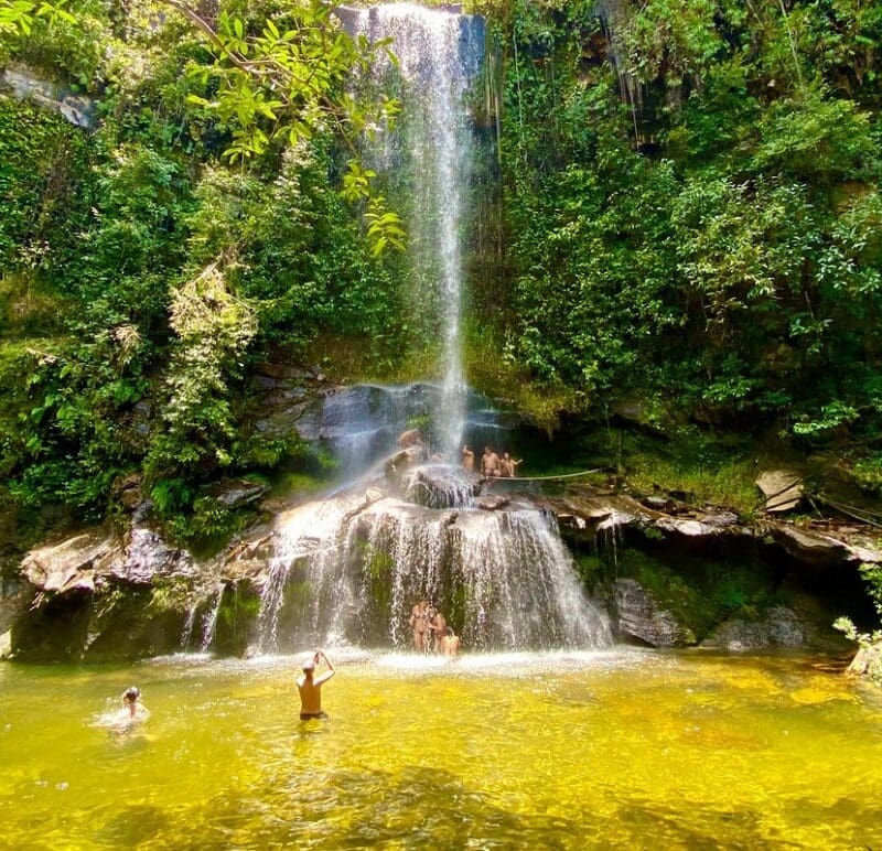 Cachoeira do Rosário, em Pirenópolis, Goiás (Foto: TripAdvisor)