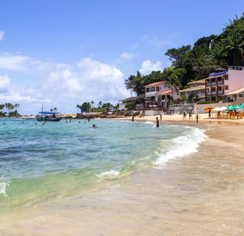 Morro de São Paulo, na Bahia (Foto: Viaje na Viagem / Reprodução)