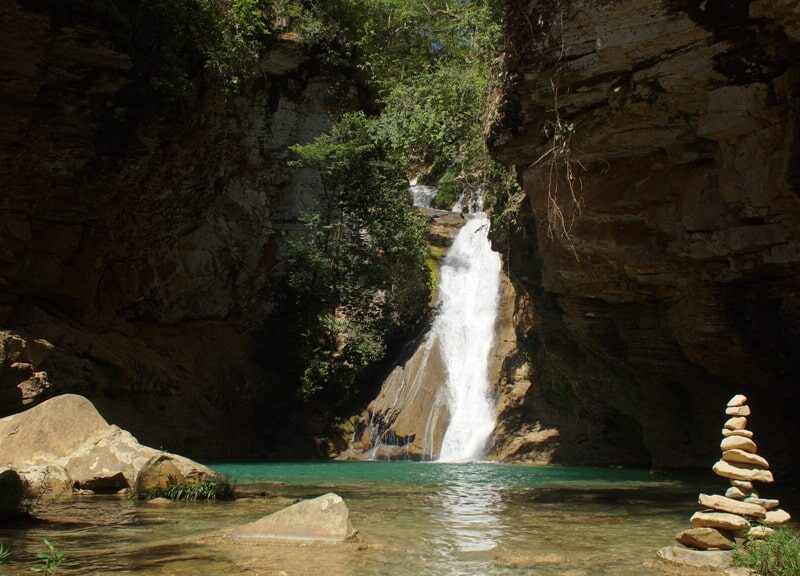 Cachoeira do JK (Foto: Prefeitura de Formosa/Reprodução)