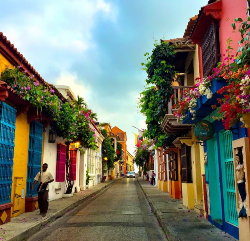 Caribe colombiano encanta visitantes (Foto: Divulgação)