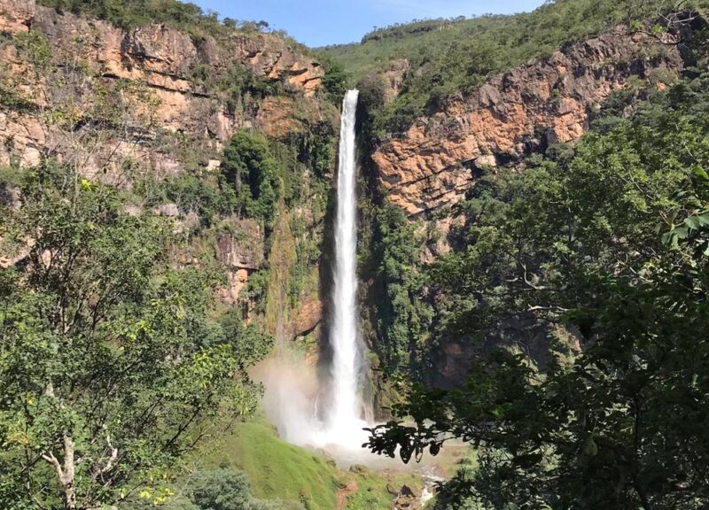 Cachoeira do Itiquira (Foto: Prefeitura de Formosa/Reprodução)