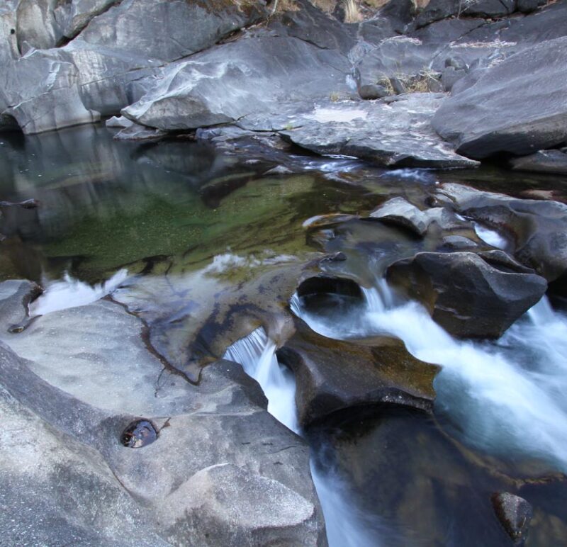 Águas no Vale da Lua (Foto: Reprodução)