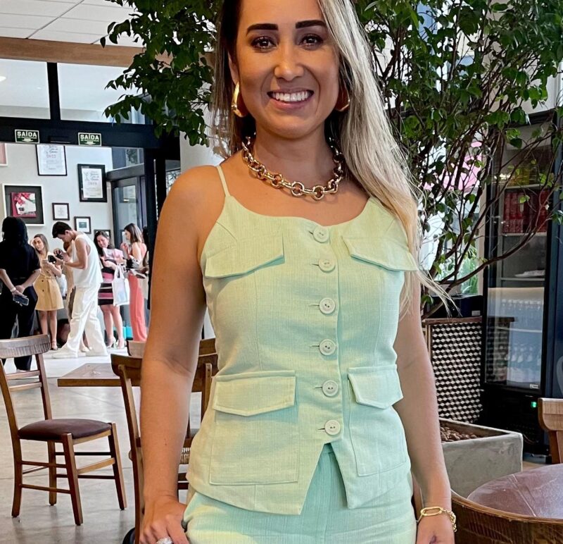 Tatiane Magalhães da Silva, franqueada da Fast Massagem, unidade do Jardim Goiás (Foto: divulgação)