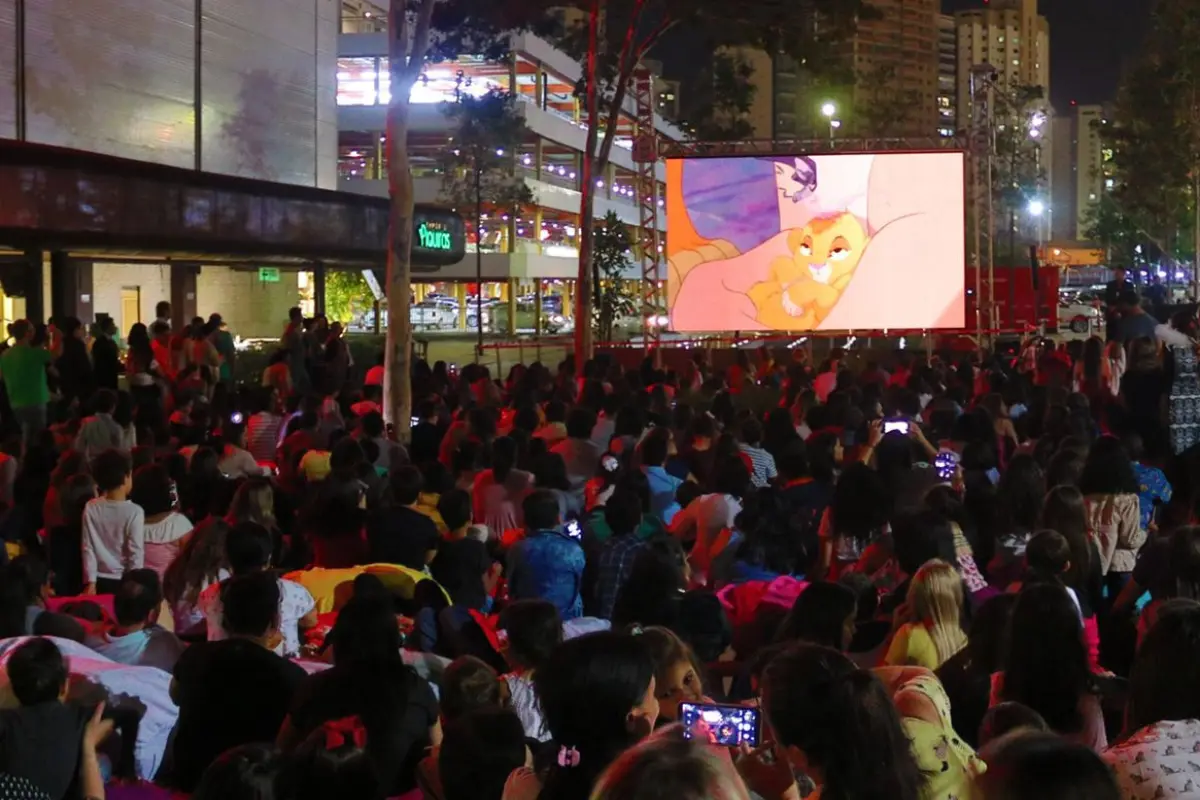 Cinema no Garden traz sessões ao ar livre para Goiânia (Foto Flamboyant Shopping)
