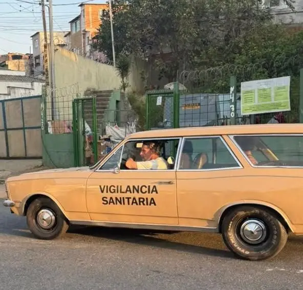 'Emergência Radioativa' sendo gravada em Osasco (SP) - Foto reprodução