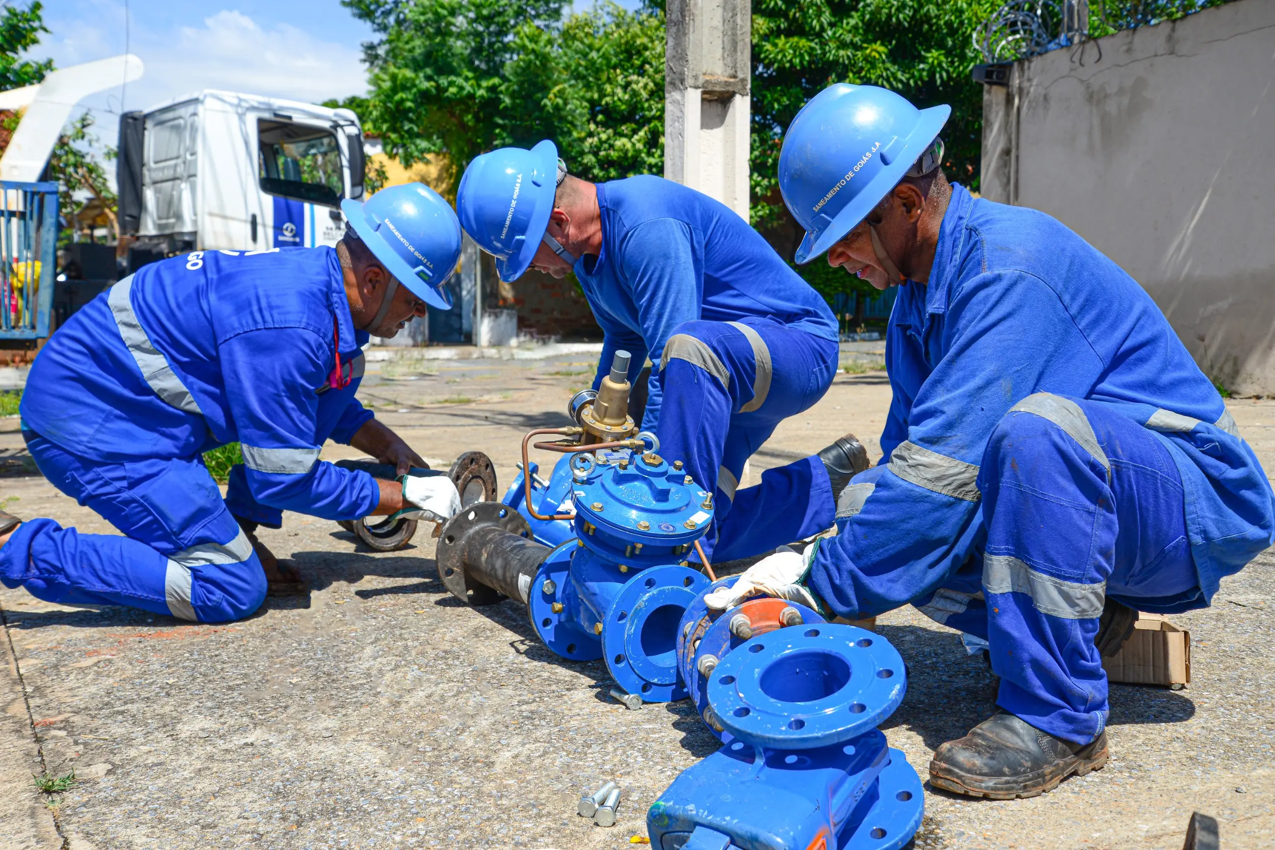Goiânia e Aparecida estão entre as 10 melhores cidades brasileiras em saneamento básico (Foto: Saneago)