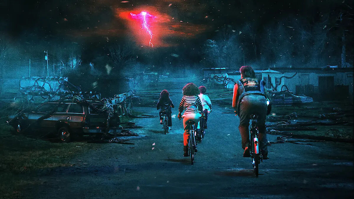 stranger things série de ficção científica