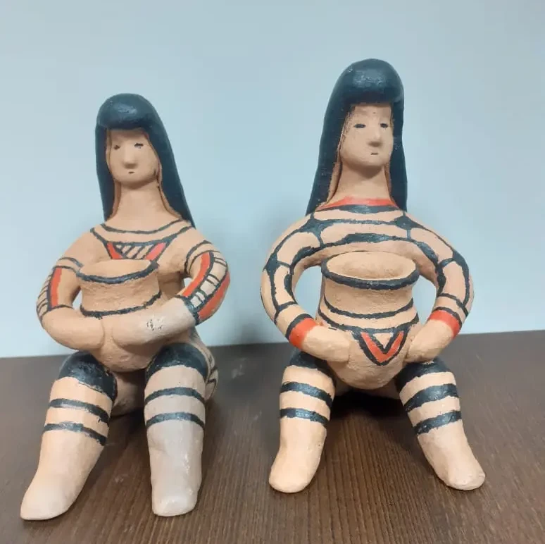 Artesanato da Associação das Aldeias Buridina e Bde Bure de Aruanã (Foto: Goiás Original / Sebrae Goiás)