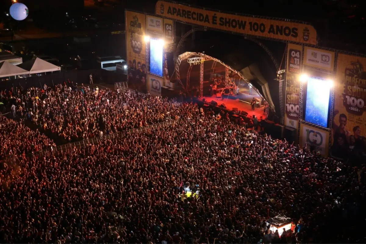 Aparecida é Show 2025 promete grandes shows e atrações (Foto divulgação)