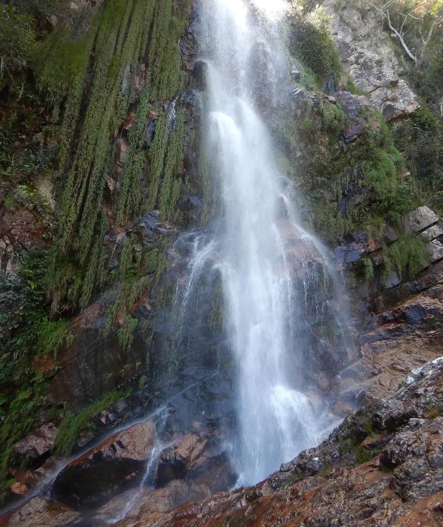 Cachoeira das Andorinhas, em São João d'Aliança - GO