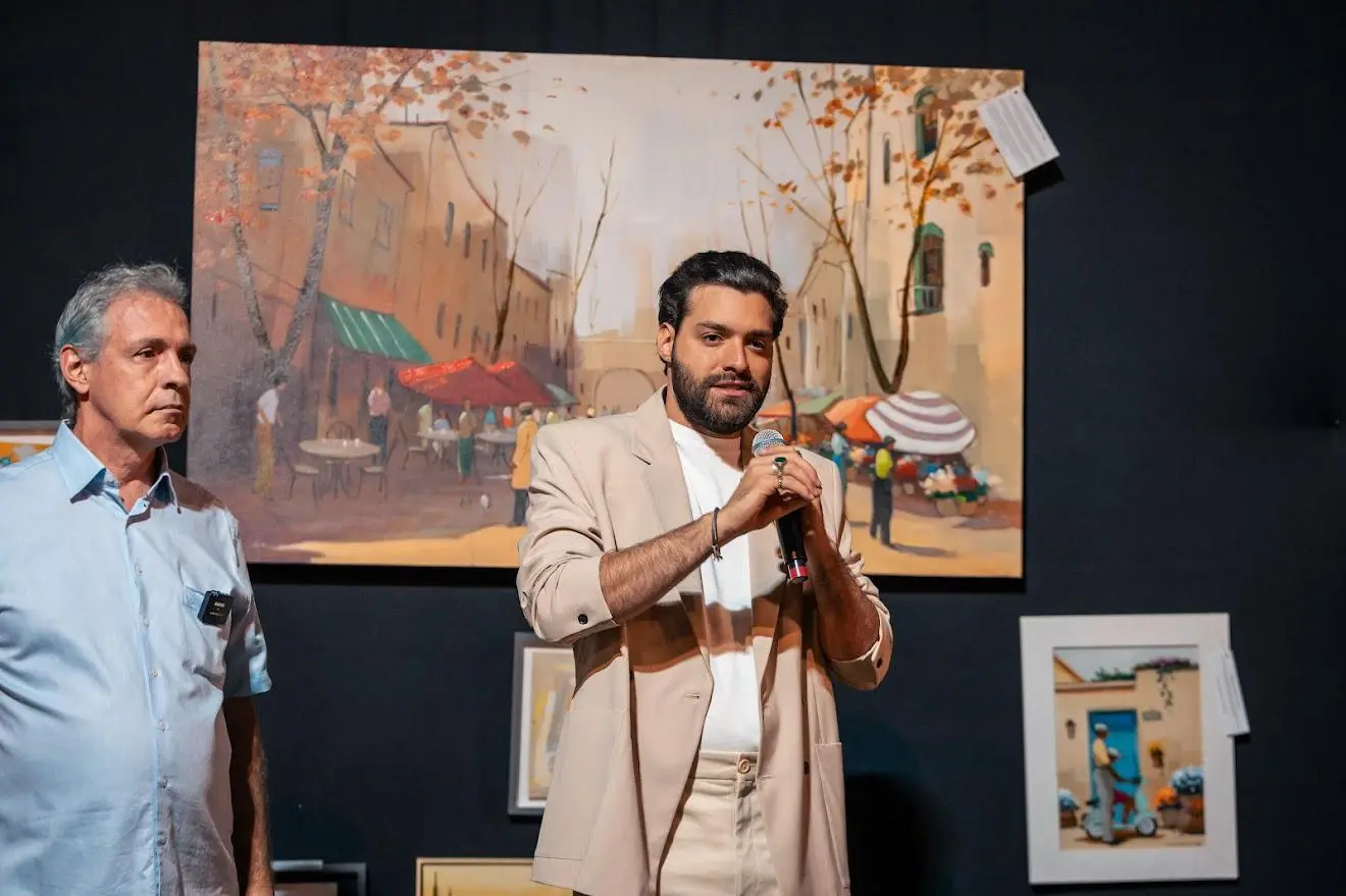 Cláudio e Samuel Caixeta, prometem emocionar Goiânia com exposição especial (Foto divulgação)