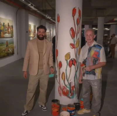 Exposição traz mais de 40 obras de Cláudio e Samuel Caixeta (Foto Use Drone)