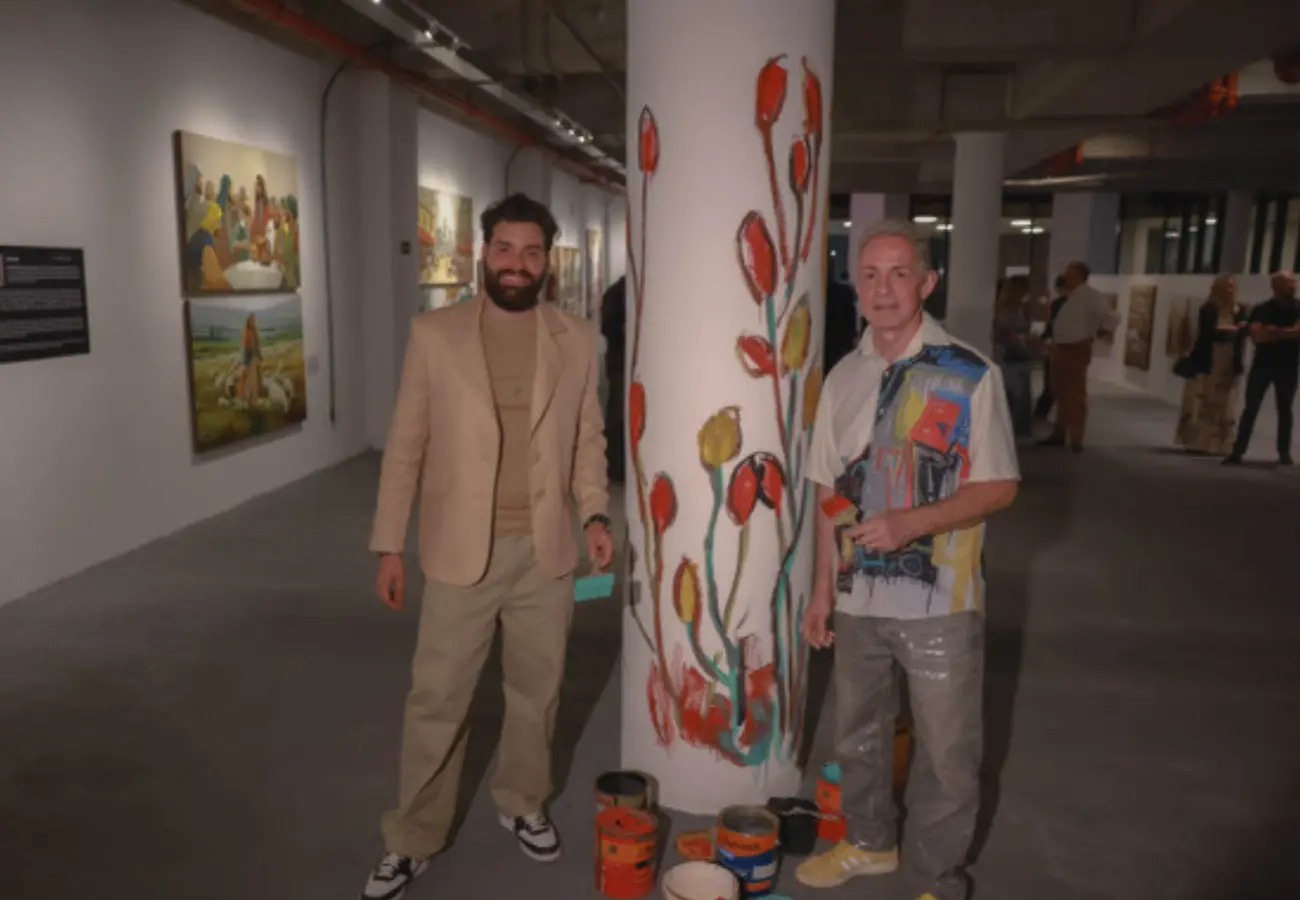 Exposição traz mais de 40 obras de Cláudio e Samuel Caixeta (Foto Use Drone)