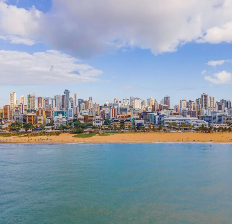 Praias de João Pessoa fazem sucesso entre turistas (Foto divulgação)