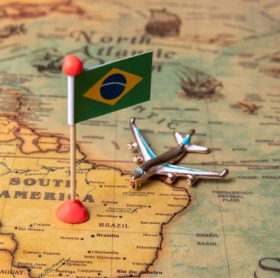 Brasil assume 5ª posição no ranking das Américas em recepção de turistas internacionais (Foto Canva)