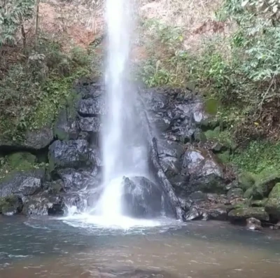 Cachoeira do Salgado, em Quirinópolis, Goiás (Foto reprodução)