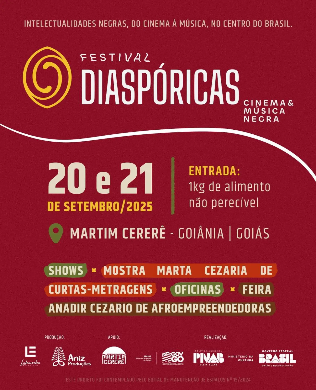 Card Festival Diaspóricas