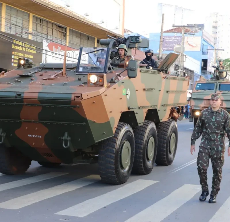 Desfile Cívico acontece no dia da Independência do Brasil (Foto: Divulgação/SECULT)