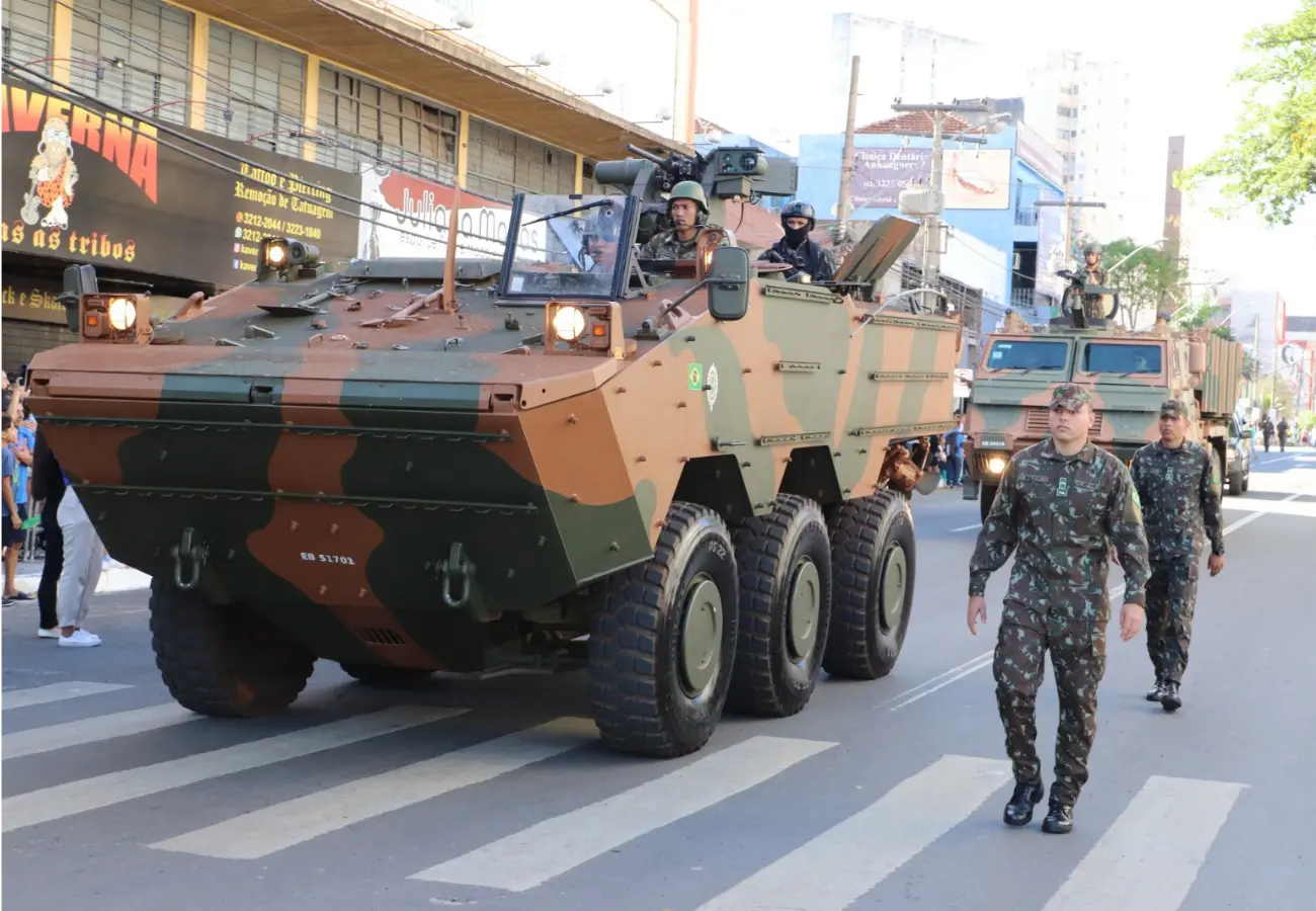Desfile Cívico acontece no dia da Independência do Brasil (Foto: Divulgação/SECULT)