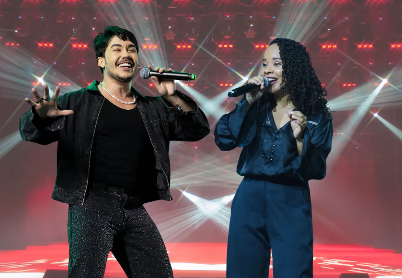 Hugo Vitti e Grace Ribeiro farão show no Canto da Primavera 2025 (Foto divulgação)