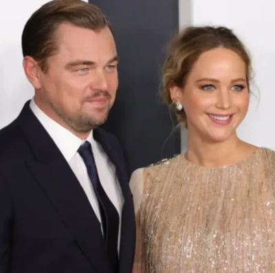 Leonardo DiCaprio e Jennifer Lawrence atuarão juntos (Foto reprodução)