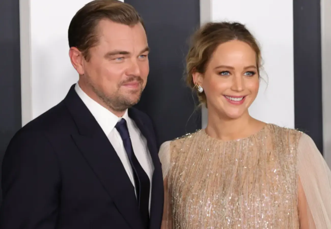 Leonardo DiCaprio e Jennifer Lawrence atuarão juntos (Foto reprodução)
