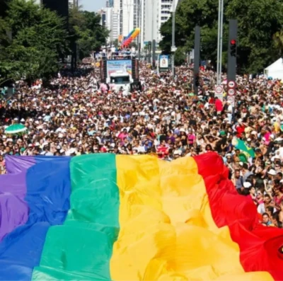 Parada LGBT+ em Goiânia (Foto divulgação)
