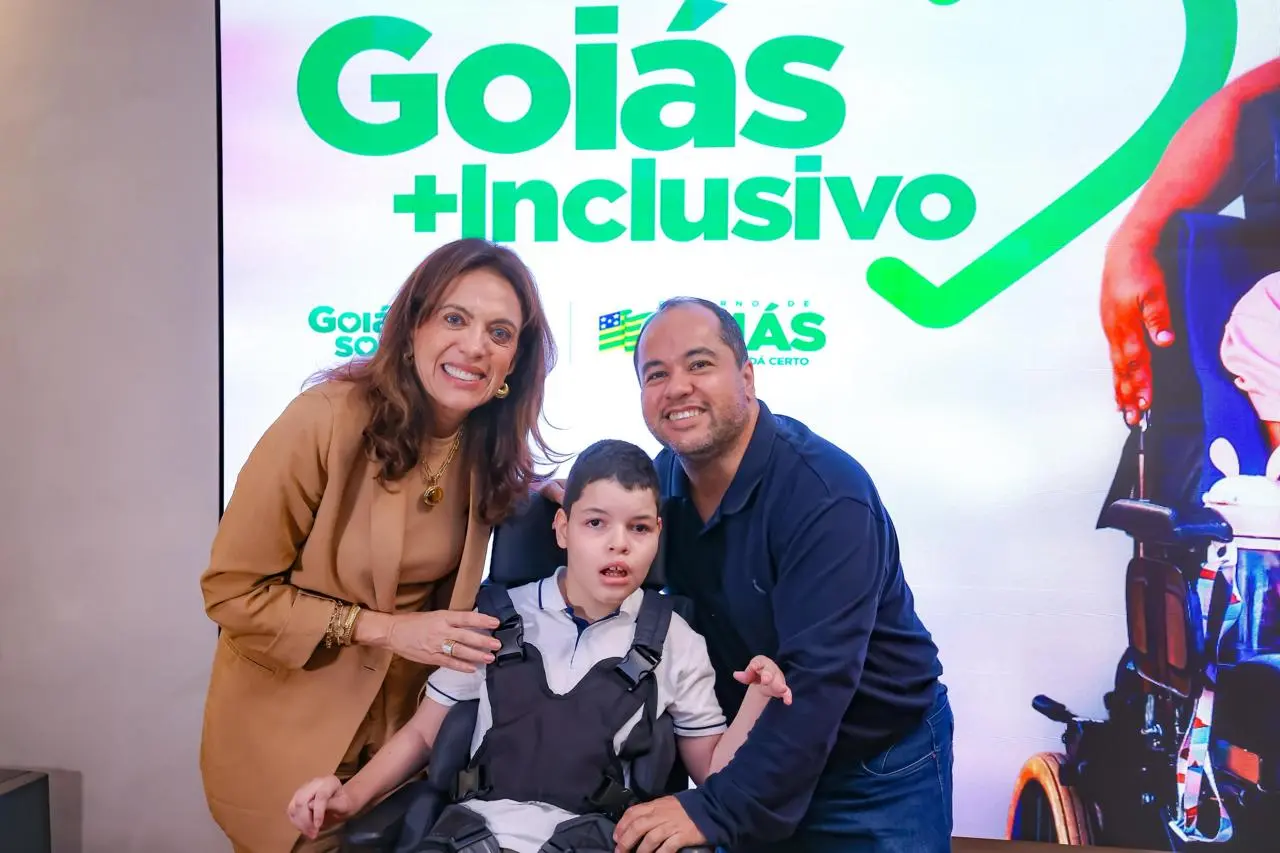 Programa Goiás + Inclusivo ajudará famílias em situação de vulnerabilidade que possui filhos com deficiências (Foto Secom Go)