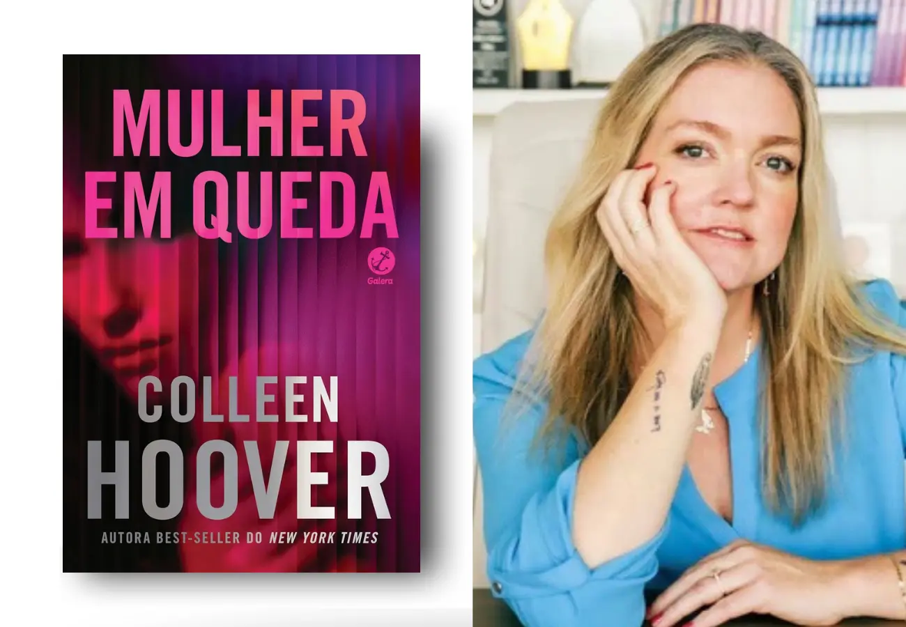 Colleen Hoover lança novo livro no Brasil “Mulher em Queda”