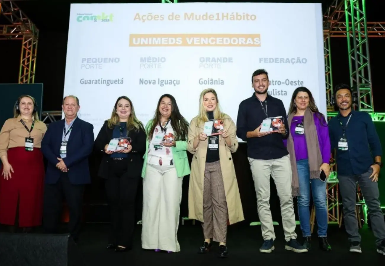 Evento Mude1Hábito ganha repercussão nacional e reforça papel estratégico do Instituto Unimed Goiânia