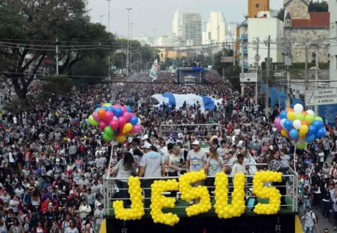 Marcha para Jesus em Anápolis terá Aline Barros, Delino Marçal e mais; veja programação