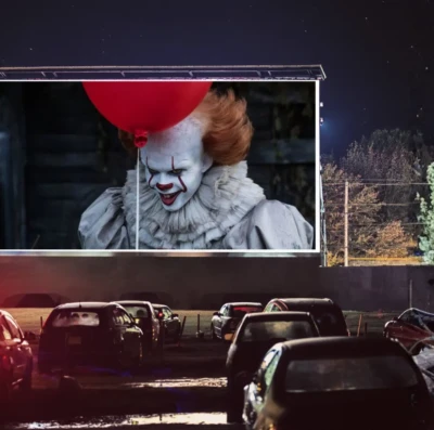 Noite de Halloween terá cine drive-in em Goiânia com exibição de It A Coisa