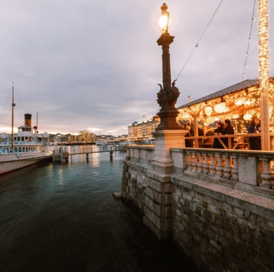 Mecado de Natal em Genebra (Foto: Divulgação)