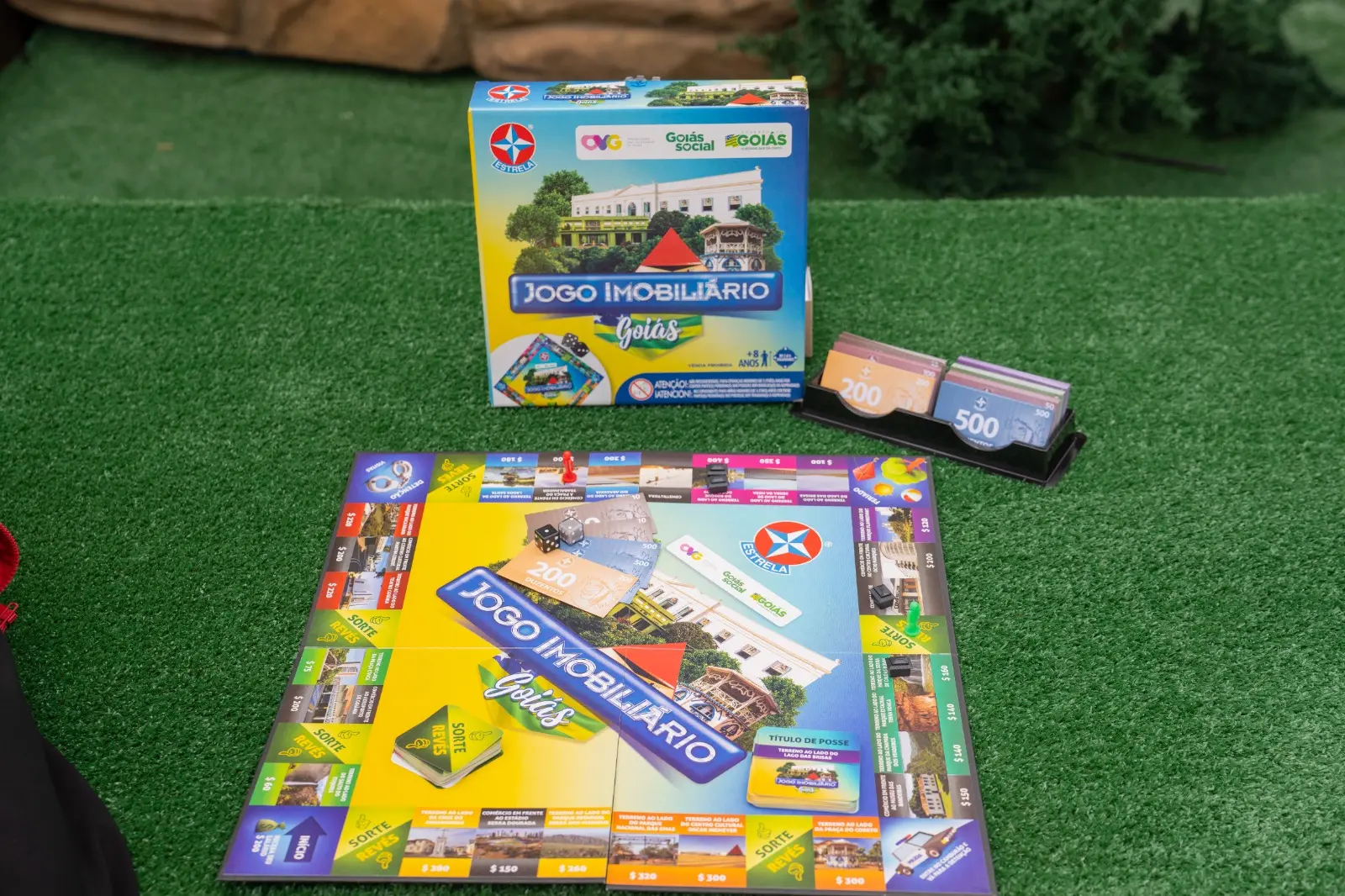 'Jogo Imobiliário Goiás': Goiás transforma pontos turísticos em jogo de tabuleiro inspirado em Banco Imobiliário