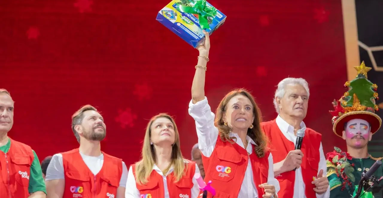 presidente de honra da OVG e coordenadora do Goiás Social, primeira-dama Gracinha Caiado