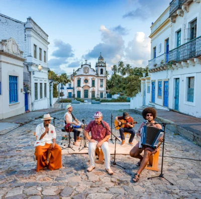 Projeto Dominguinho - João Gomes, Mestrinho e Jota.Pê (Foto: Divulgação)