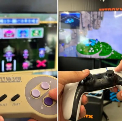 Arena gamer gratuita em Goiânia garante animação nas férias com consoles de última geração e clássicos retrô
