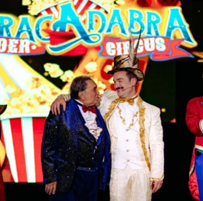 Goiânia recebe circo gigante com Dedé Santana e Diego Hypólito; Abracadabra – Um Circo Musical promete espetáculo inédito