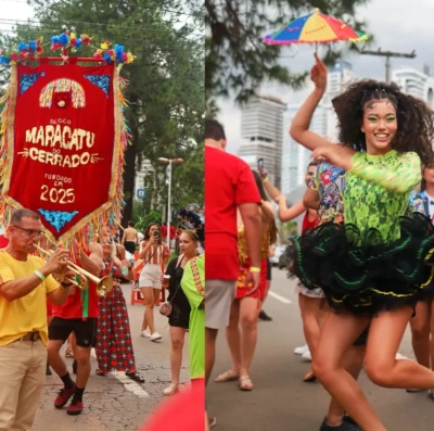 Maracatu do Cerrado transforma Ricardo Paranhos em avenida de Carnaval