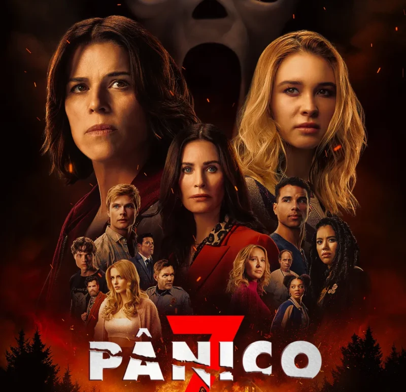 Pôster oficial de 'Pânico 7' traz elenco e mistérios