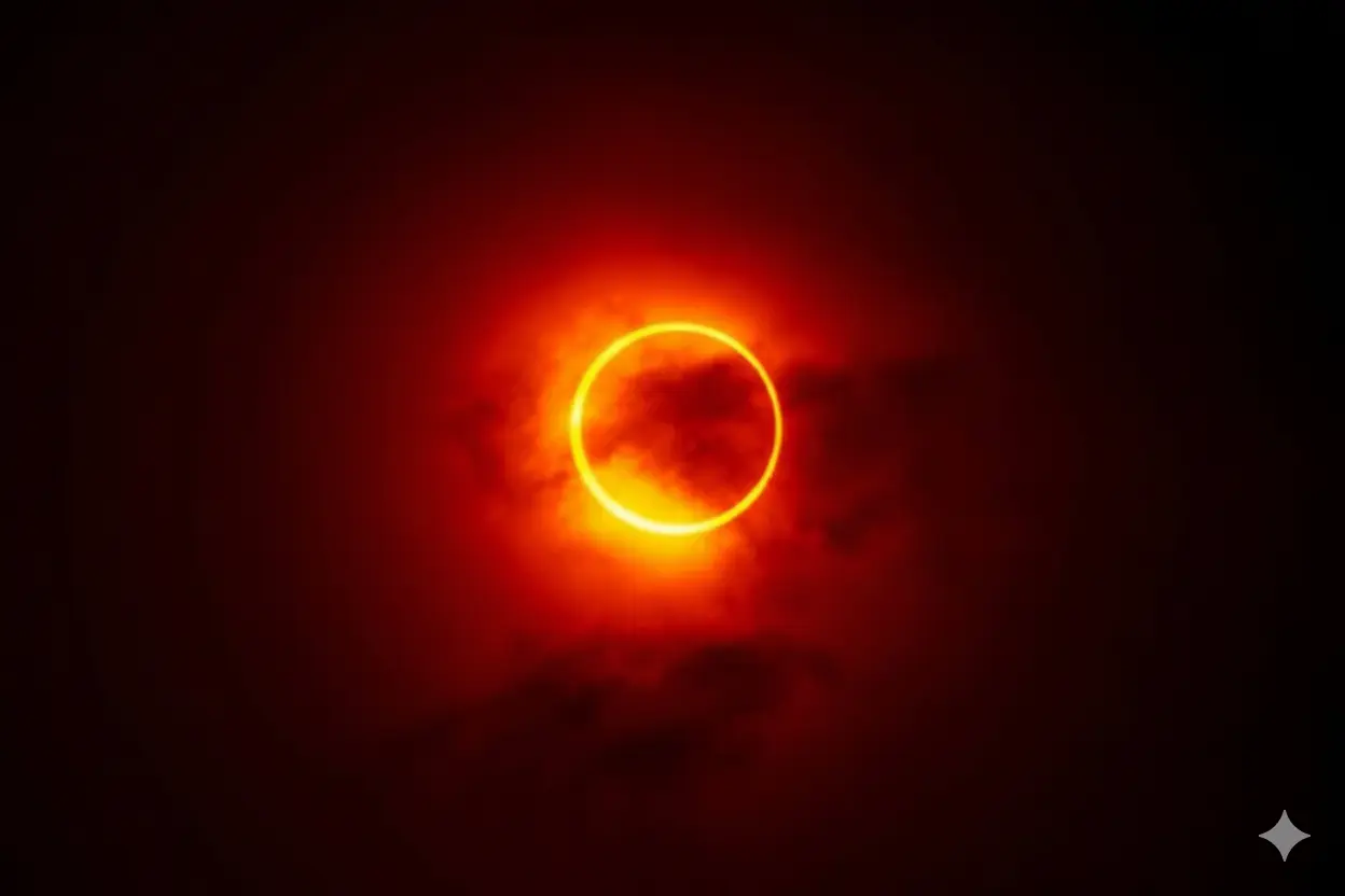 Eclipse solar pode causar “apagão” temporário; saiba onde será possível observar o anel de fogo