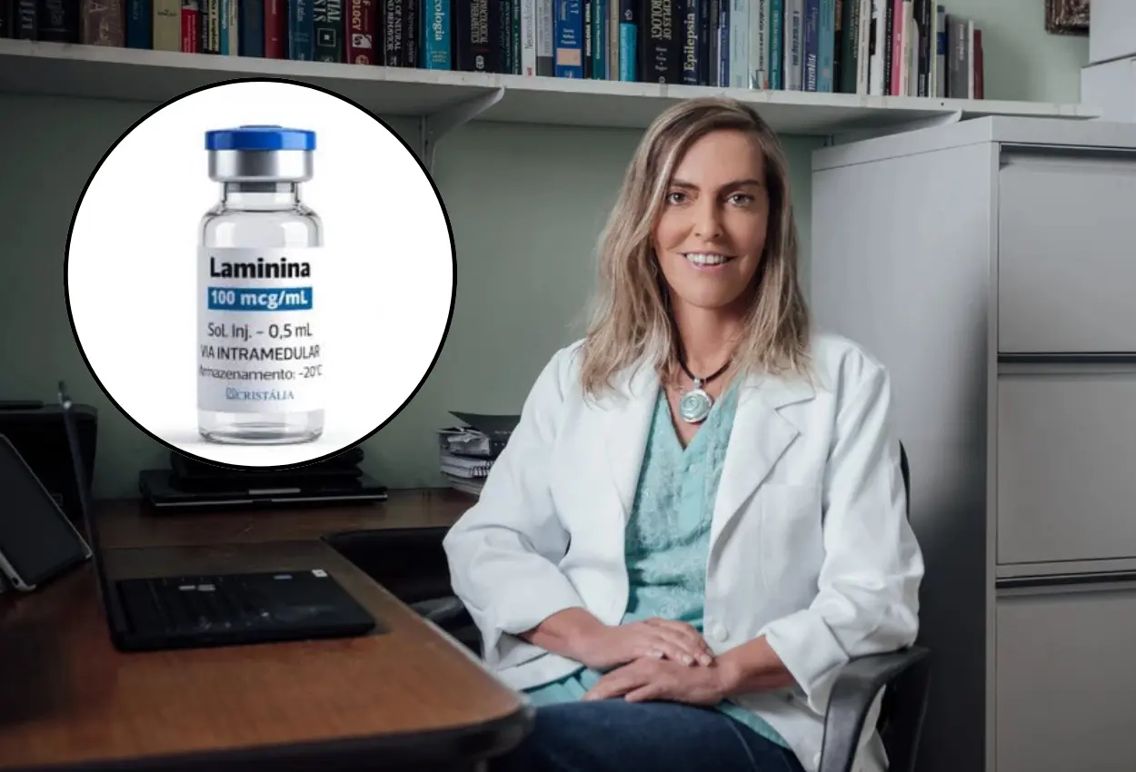 Pesquisadora brasileira desenvolve polilaminina; tratamento registra recuperação em pacientes paraplégicos e tetraplégicos