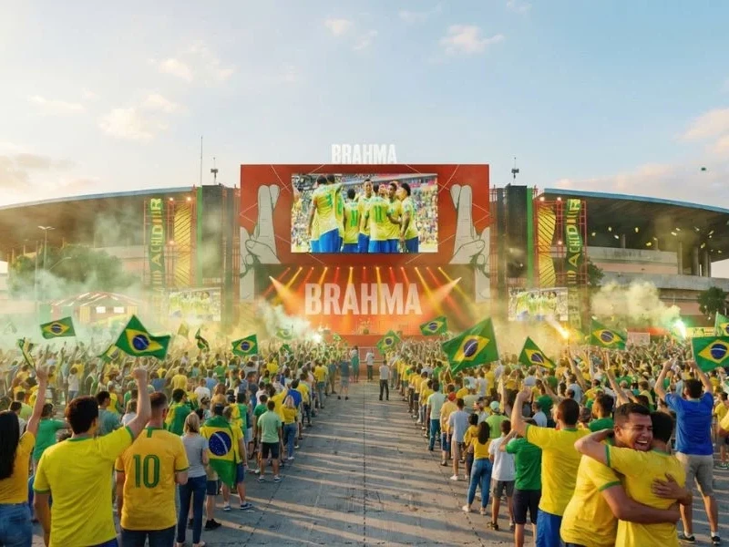 Ambev confirma Arena Nº1 em cinco capitais para Copa de 2026