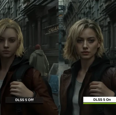 DLSS 5 aplicado em Resident Evil Requiem