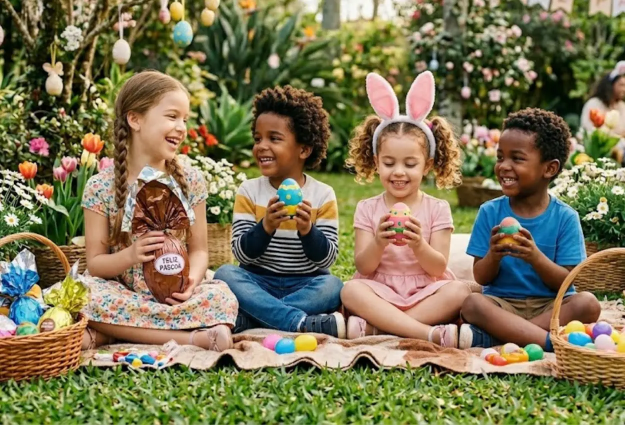 Páscoa em Goiânia terá oficinas, atividades criativas e programação especial para crianças