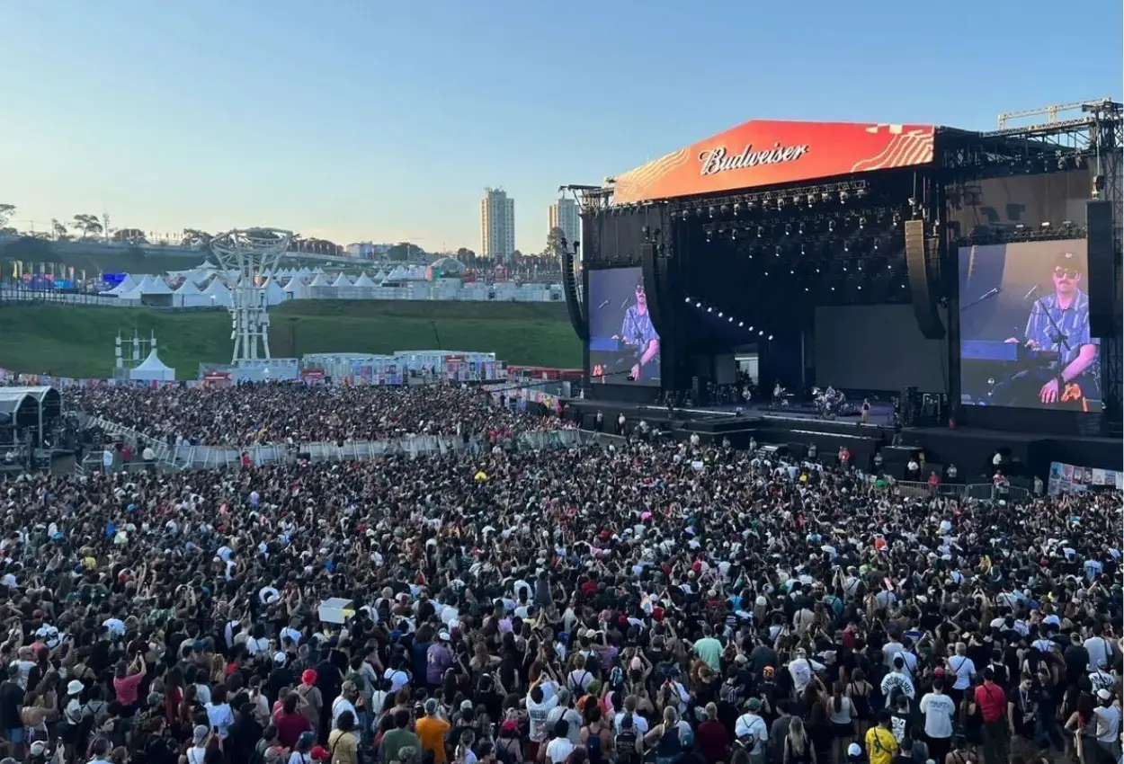Lollapalooza Brasil 2027 confirma datas e pré-venda de ingressos