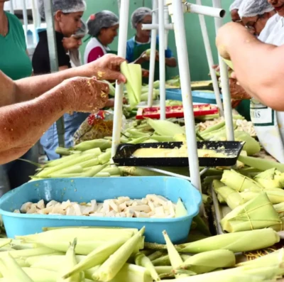 Maior pamonhada do mundo volta a movimentar Jesúpolis em 2026