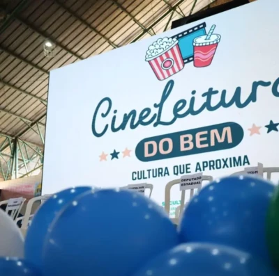 Cine Leitura do Bem estreia em Goiás com sessões gratuitas de cinema e leitura